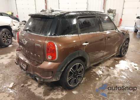 2013 Mini Countryman Cooper S из США, поврежденный, VIN WMWZC5C52DWP33878